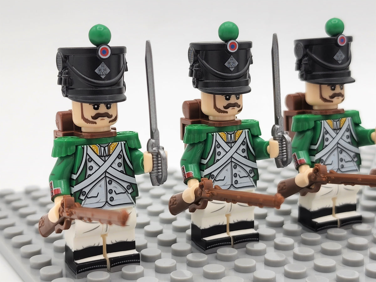 Italian Light Infantry Custom 5 Minifigures Set N012