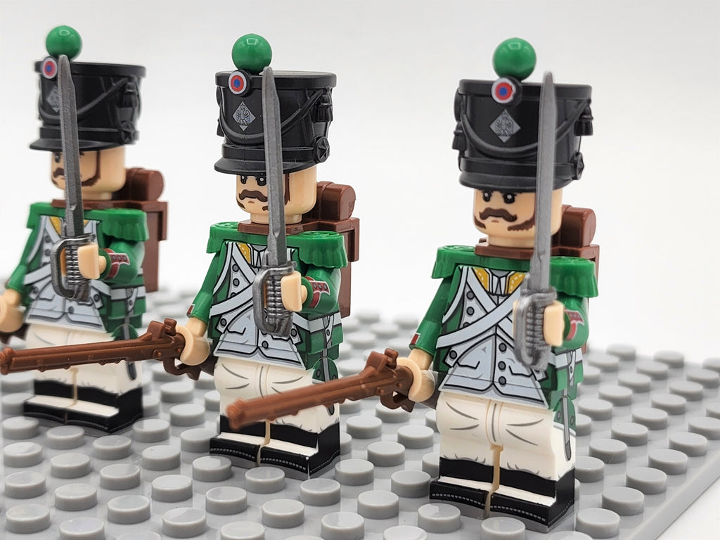 Italian Light Infantry Custom 5 Minifigures Set N012