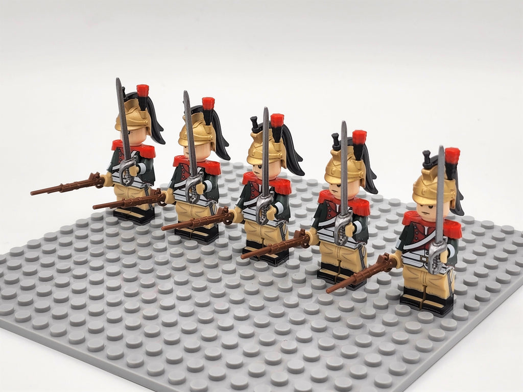 French Dragoons Custom 5 Minifigures Set N008