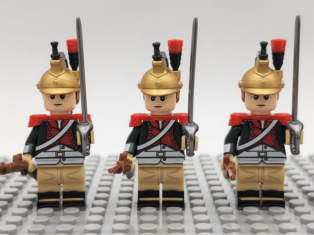 French Dragoons Custom 5 Minifigures Set N008