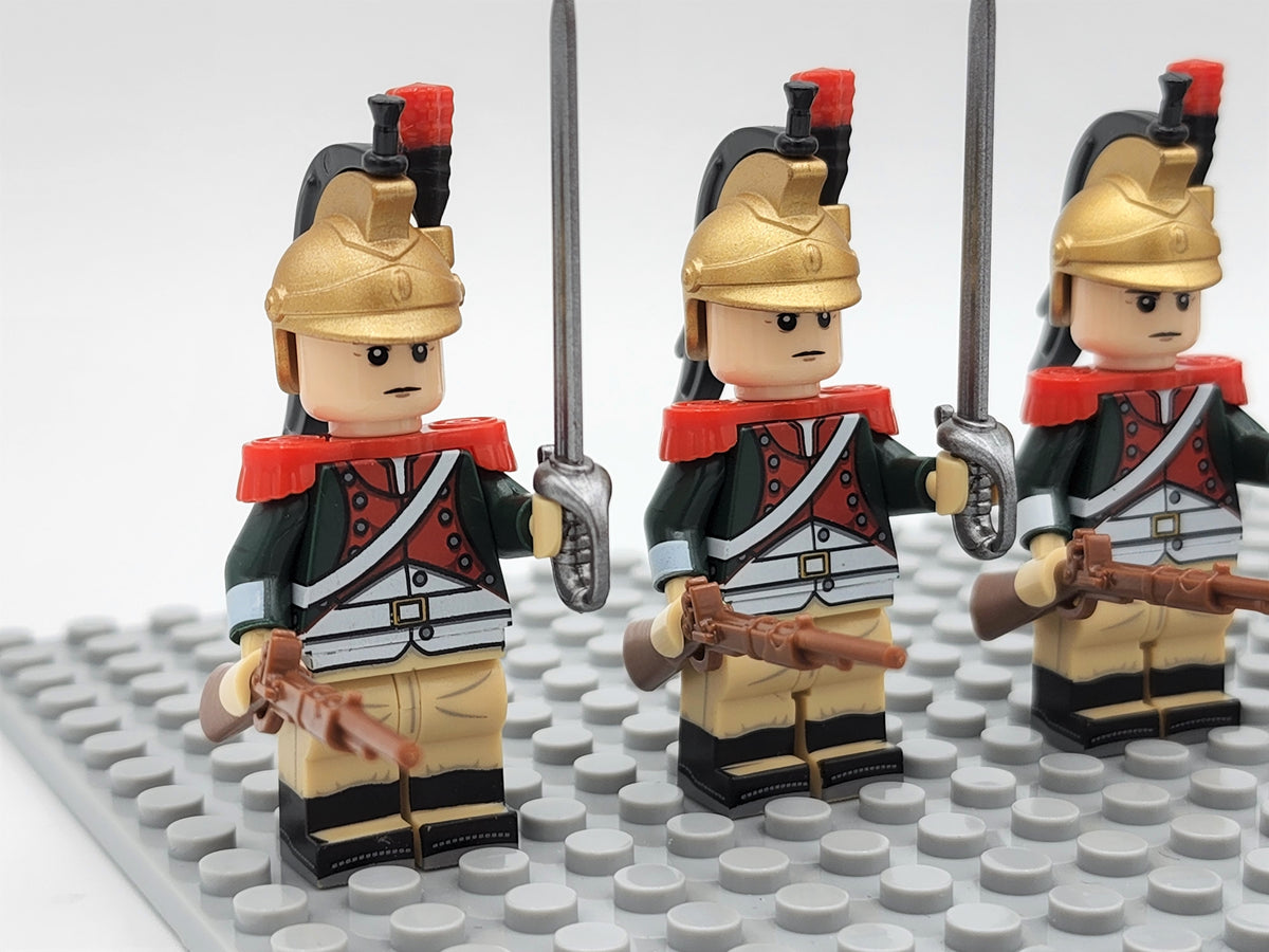 French Dragoons Custom 5 Minifigures Set N008