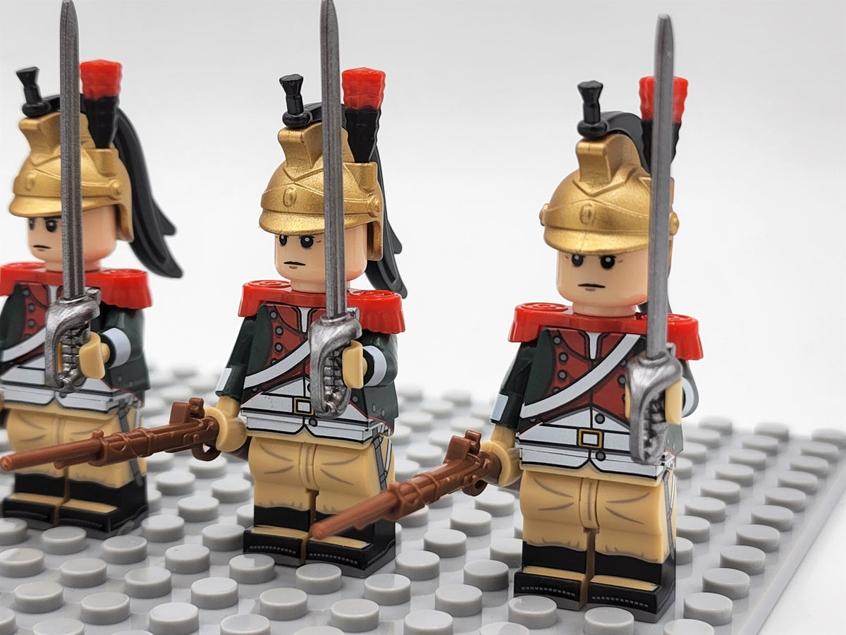 French Dragoons Custom 5 Minifigures Set N008