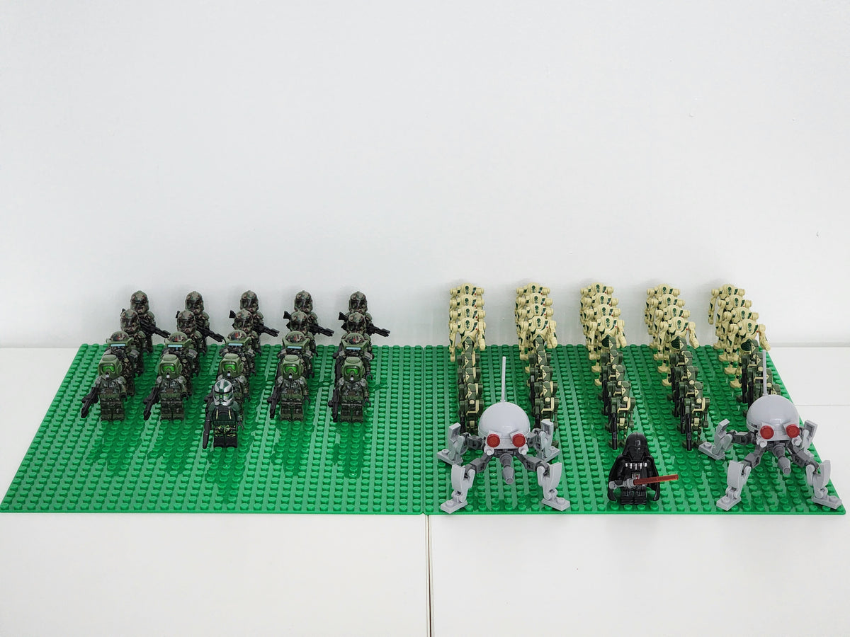 Star Wars The Battle of Kashyyyk Battle Set Custom 64pcs