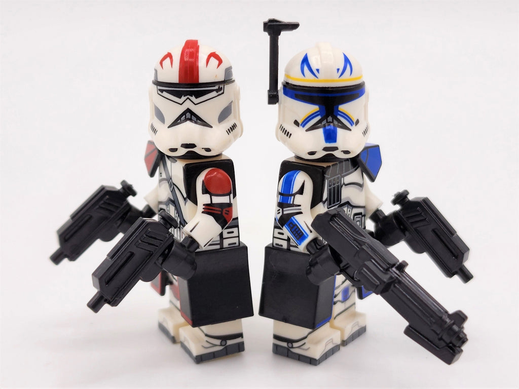 Star Wars Phase 1.5 Captain Fordo with 501st ARC Troopers Custom 9 Minifigures Sets