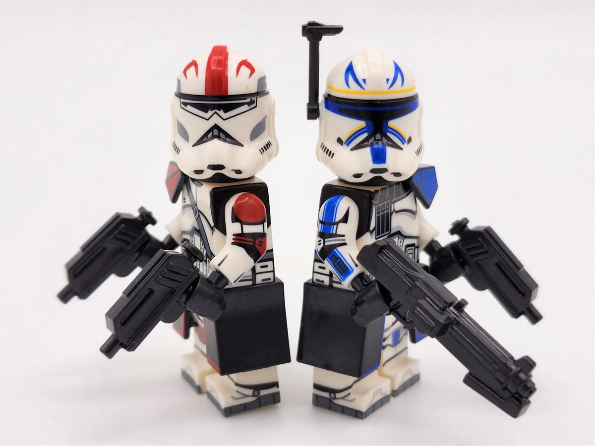 Star Wars Phase 1.5 Captain Fordo with 501st ARC Troopers Custom 9 Minifigures Sets