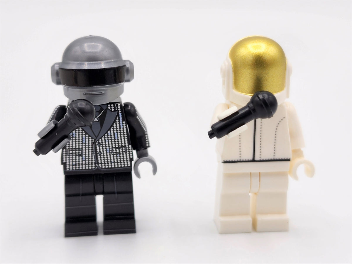 Daft Punk Custom 4 Minifigures Set
