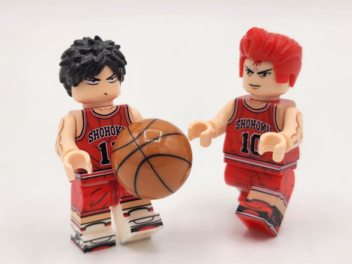 Slam Dunk Anime Custom 8 Minifgures Set