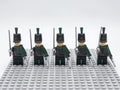 Officers of the 95th Regiment Custom 5 Minifigures Set N016
