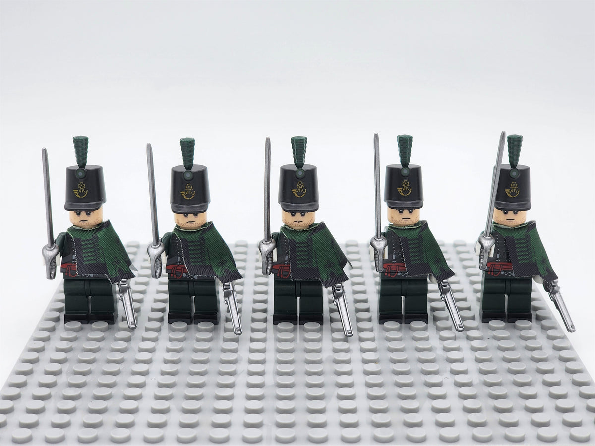 Officers of the 95th Regiment Custom 5 Minifigures Set N016