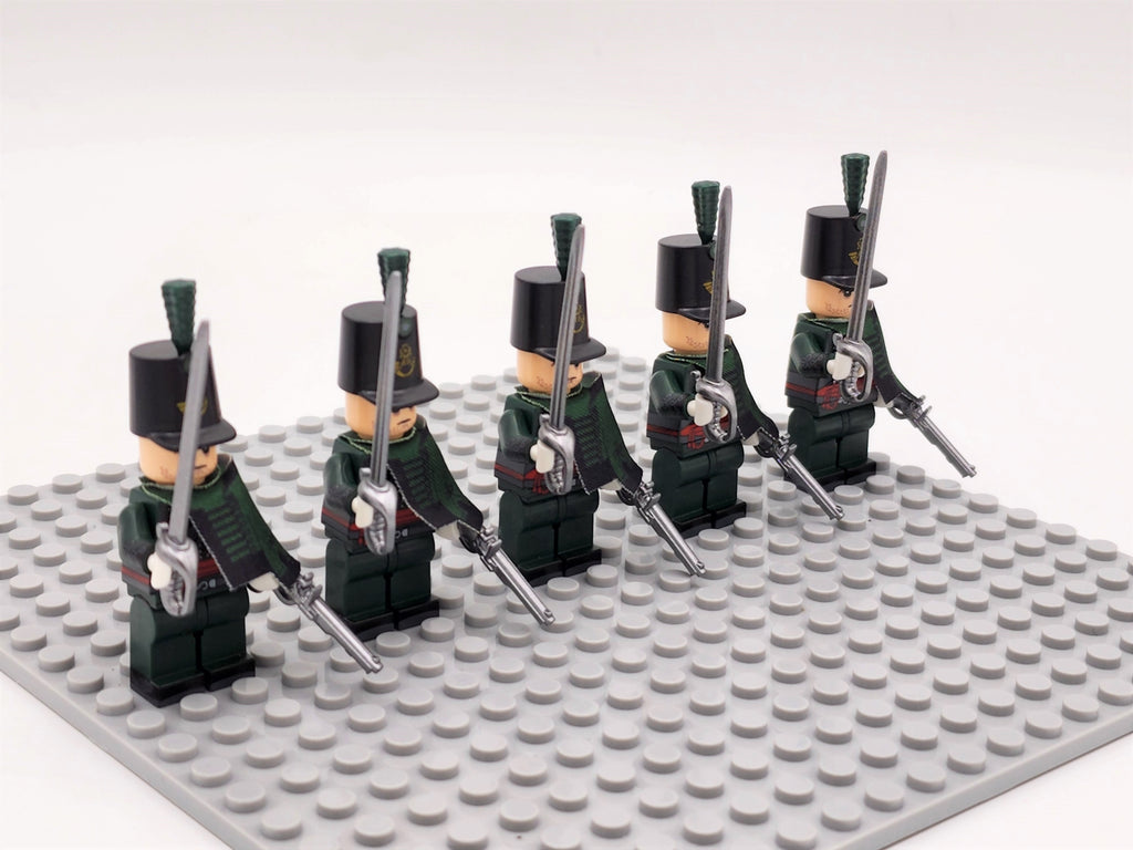Officers of the 95th Regiment Custom 5 Minifigures Set N016