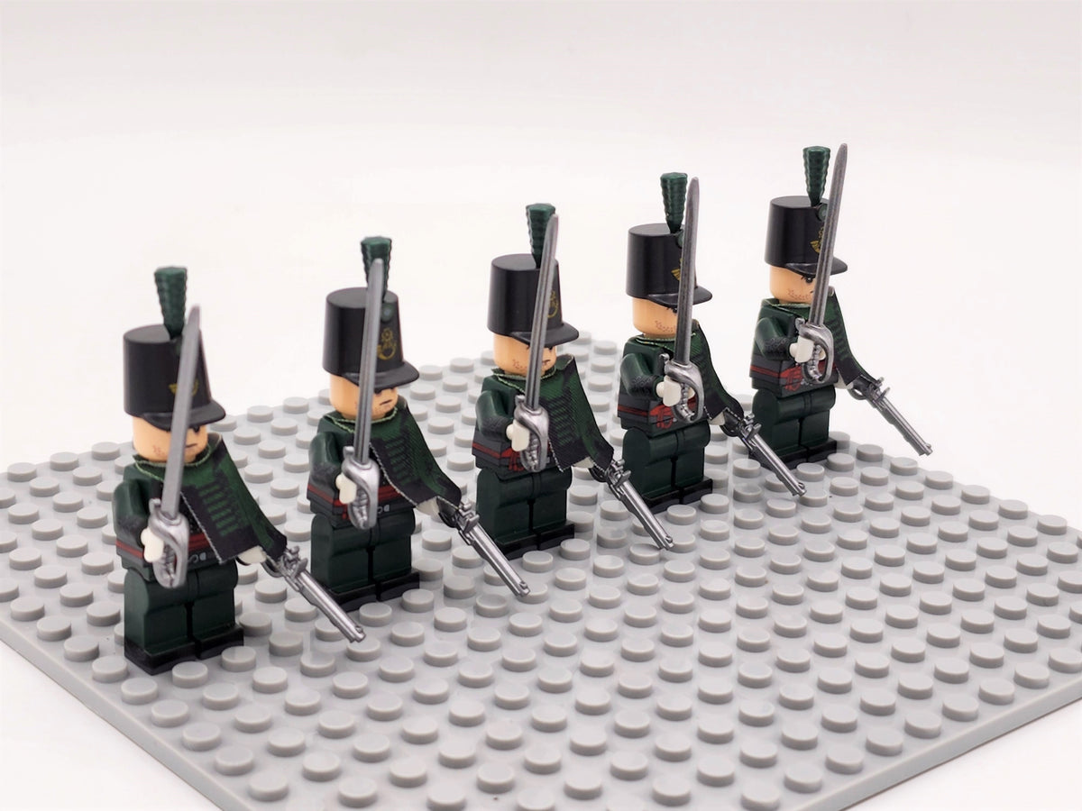 Officers of the 95th Regiment Custom 5 Minifigures Set N016