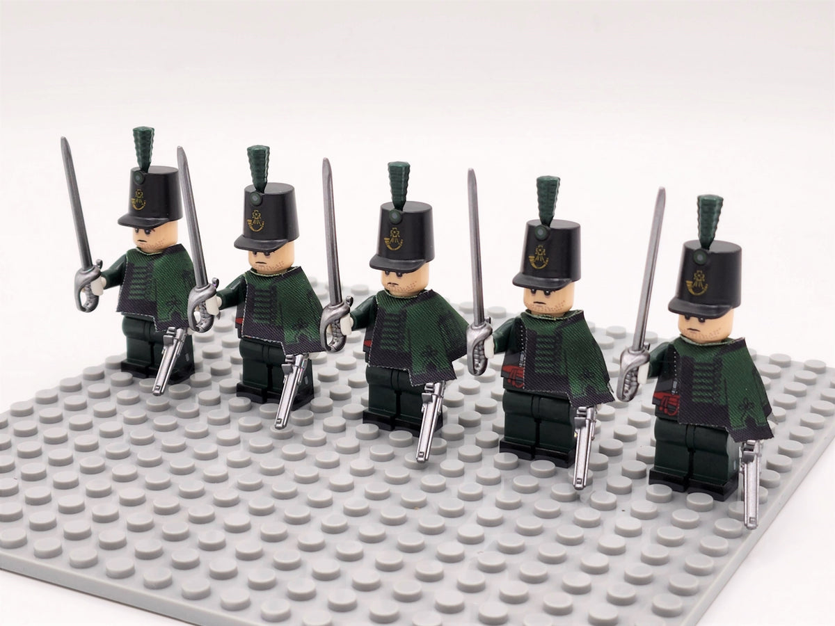 Officers of the 95th Regiment Custom 5 Minifigures Set N016