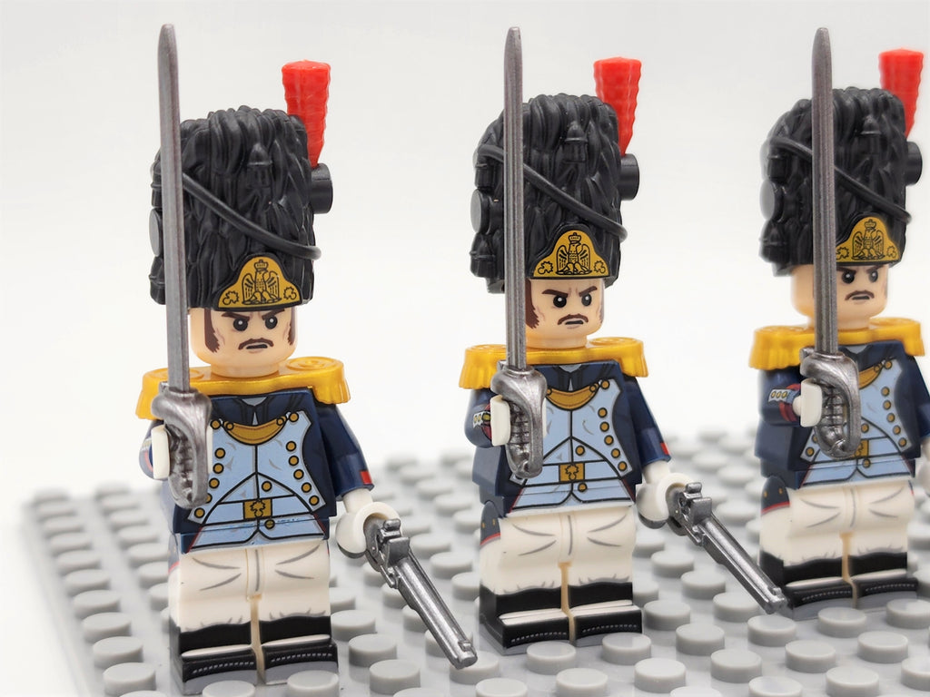 Officers of the Old Guard Grenadiers Custom 5 Minifigures Set N014