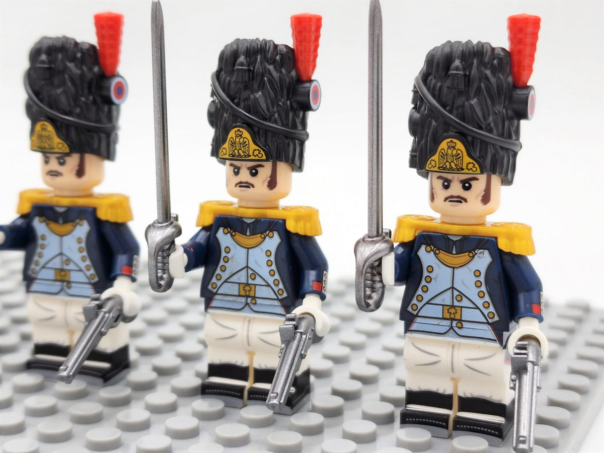 Officers of the Old Guard Grenadiers Custom 5 Minifigures Set N014