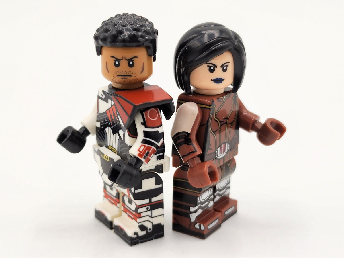 Star Wars: TOR  Havoc Squad Jace Malcom, Satele Shan Custom 12 Minifigures Set