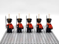 Russian Guard Hussar Custom 5 Minifigures Set N018