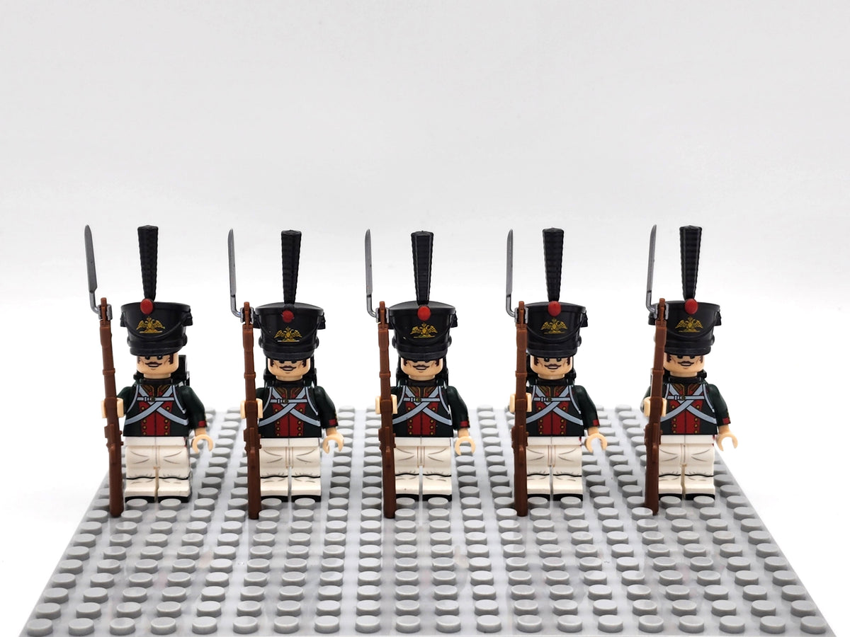Russian Foot Guards Custom 5 Minifigures Set N019