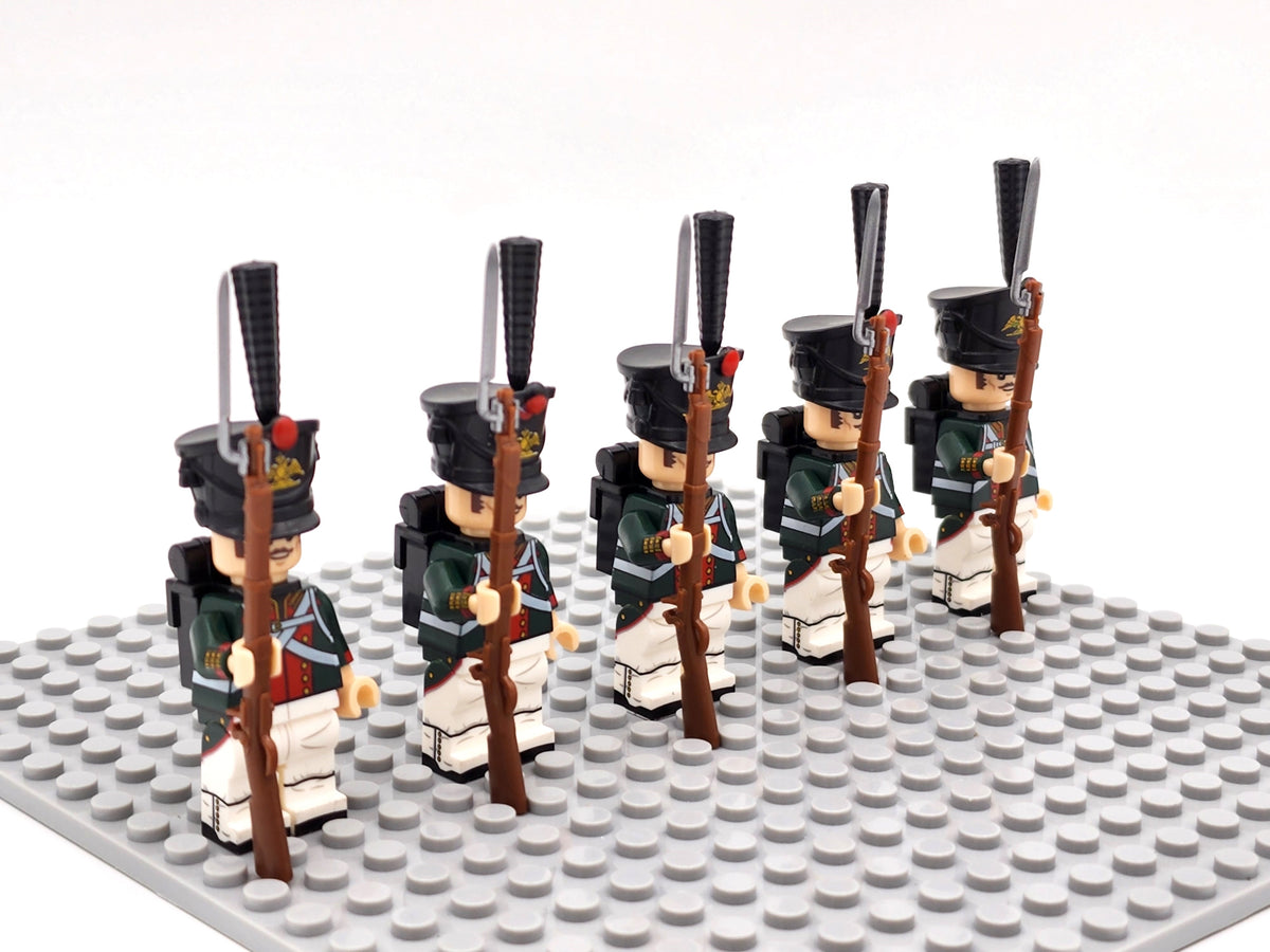 Russian Foot Guards Custom 5 Minifigures Set N019