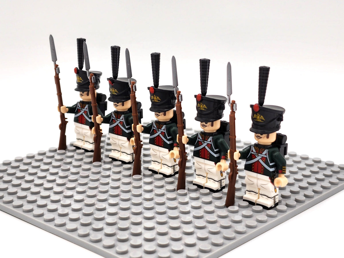 Russian Foot Guards Custom 5 Minifigures Set N019