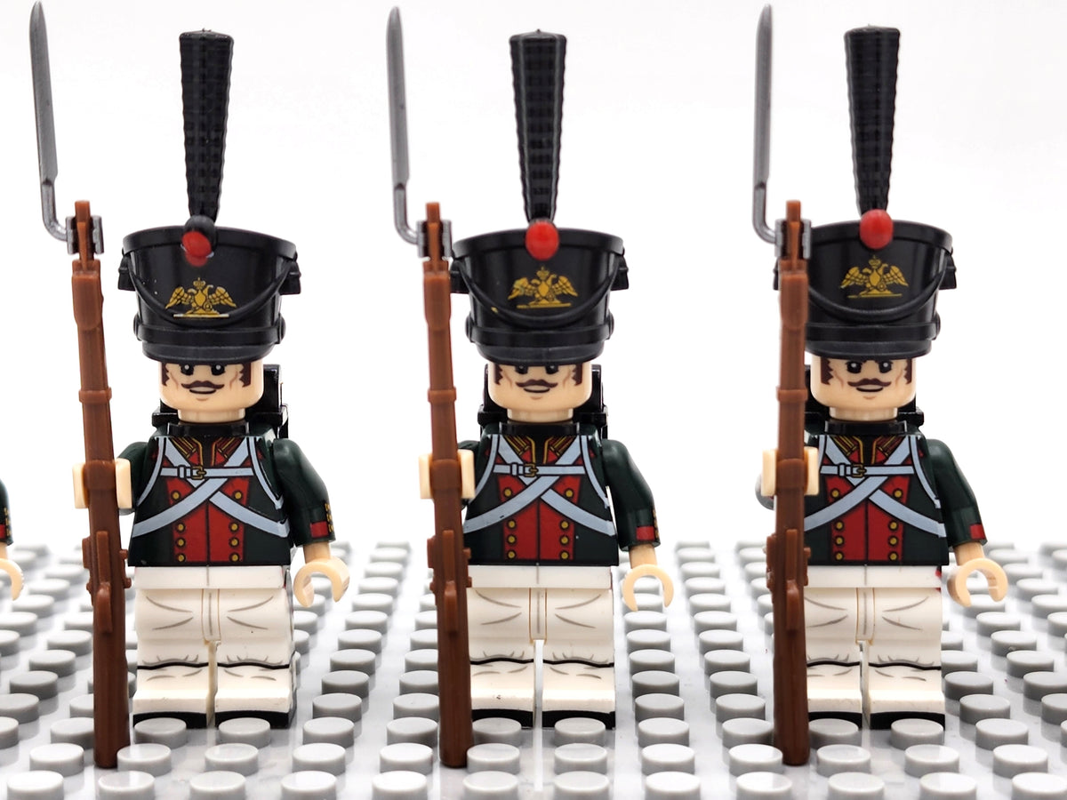 Russian Foot Guards Custom 5 Minifigures Set N019