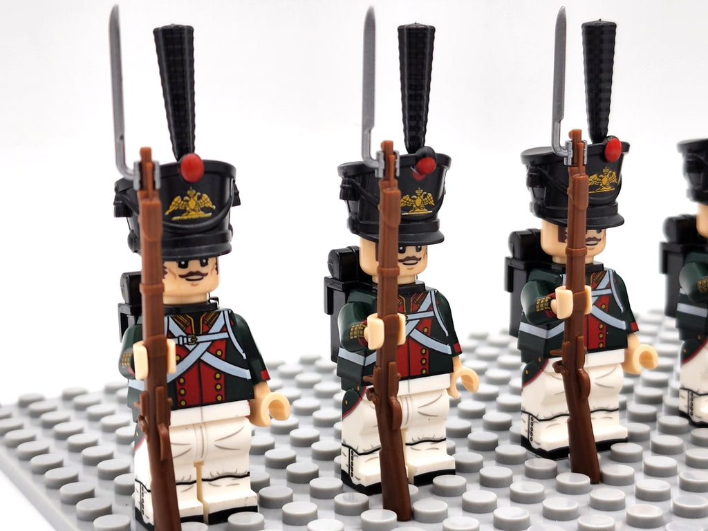 Russian Foot Guards Custom 5 Minifigures Set N019