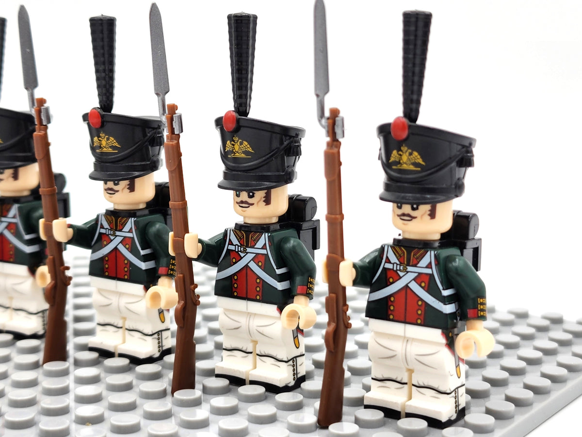 Russian Foot Guards Custom 5 Minifigures Set N019