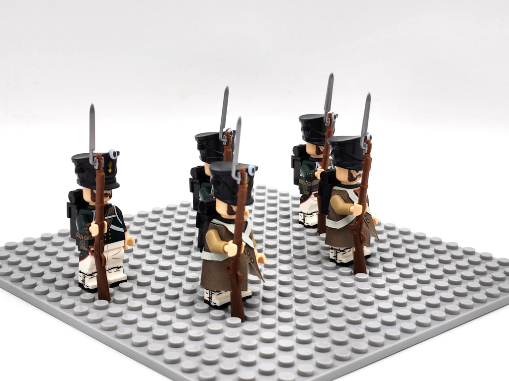 Russian Line Infantry Custom 5 Minifigures Set N020