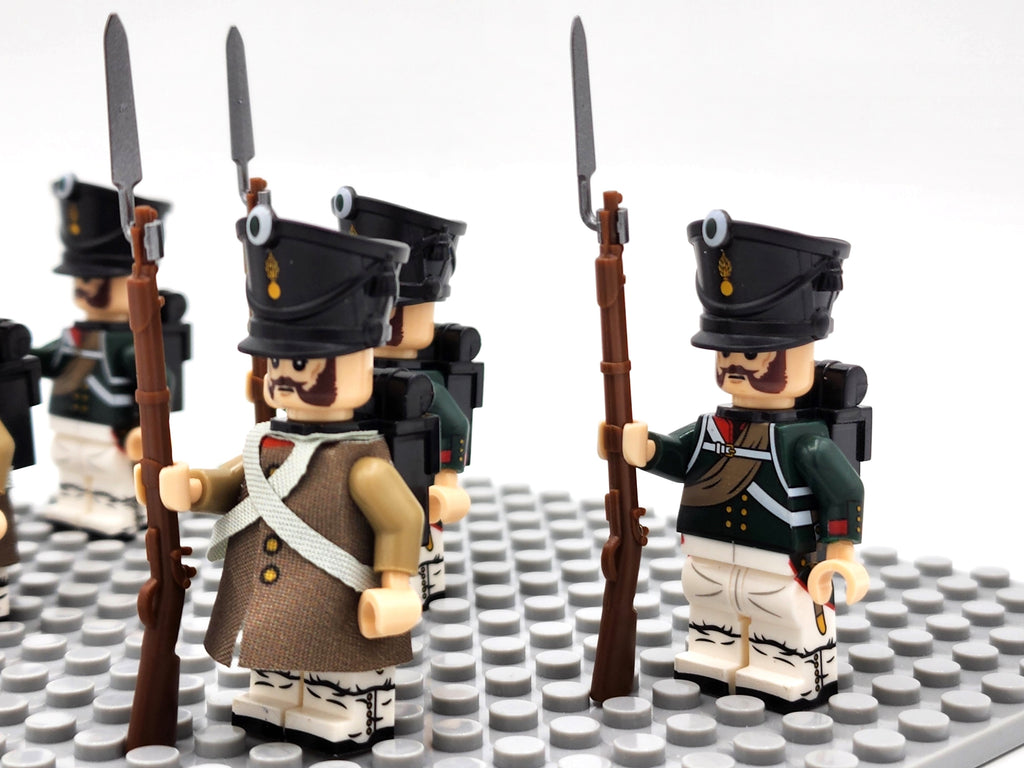 Russian Line Infantry Custom 5 Minifigures Set N020