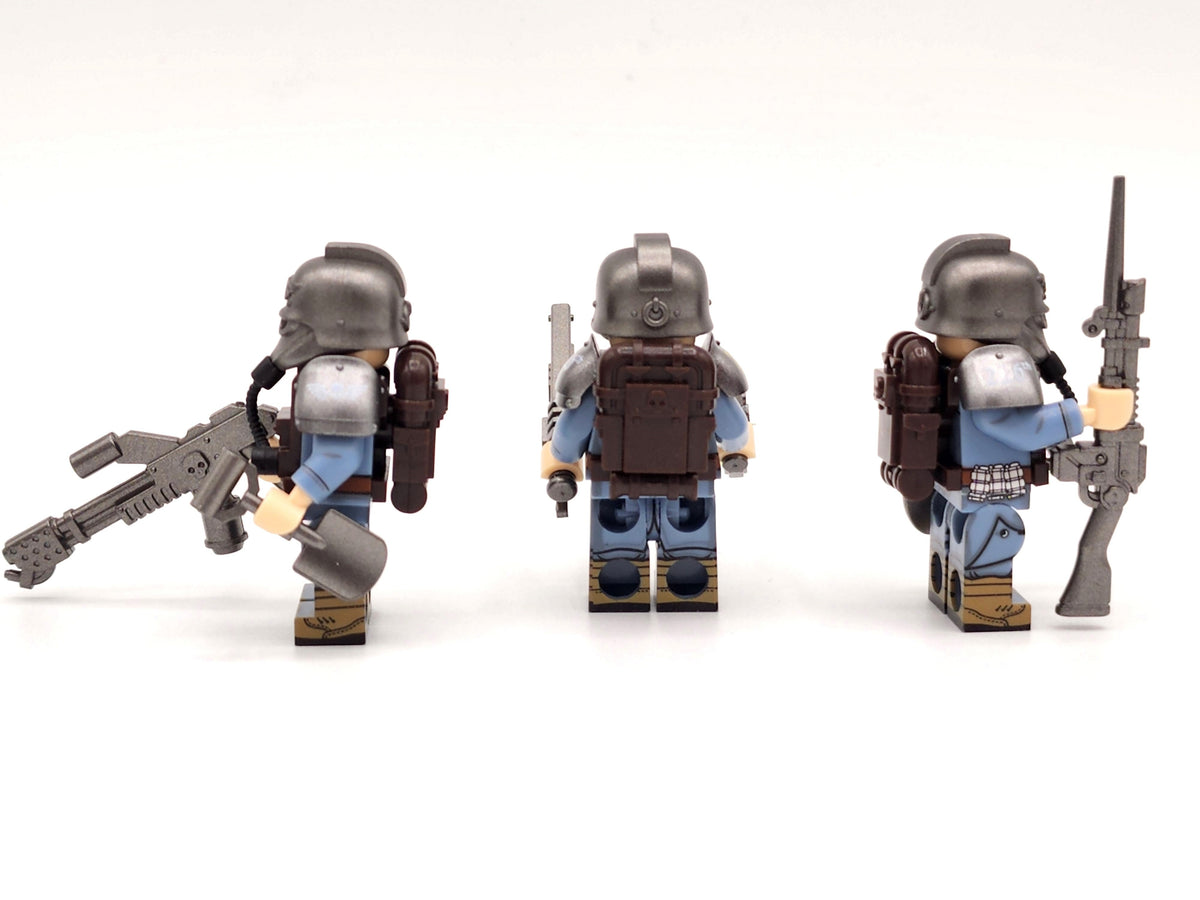 Warhammer 40K Death Korps of Krieg Psyker, Pyro Soldiers 13 Minifigures Set