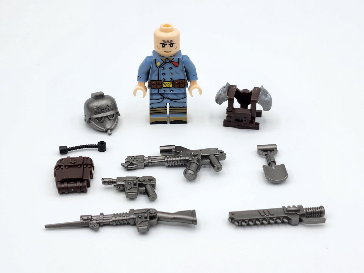 Warhammer 40K Death Korps of Krieg Psyker, Pyro Soldiers 13 Minifigures Set