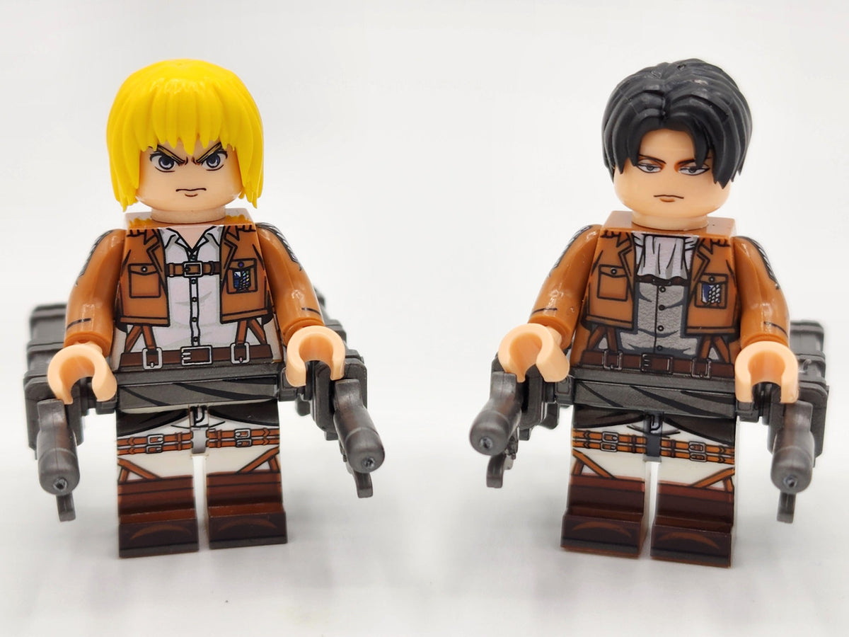 Attack on Titans TV Series Custom Minifigures Set 8pcs