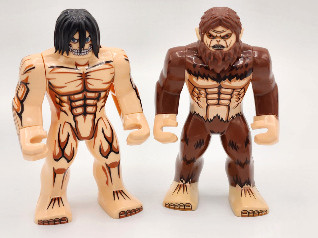 Attack on Titans TV Series Custom Minifigures Set 8pcs