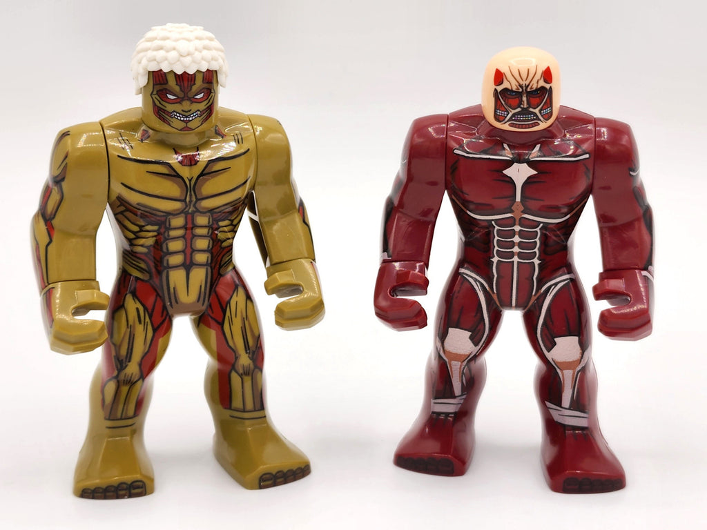 Attack on Titans TV Series Custom Minifigures Set 8pcs
