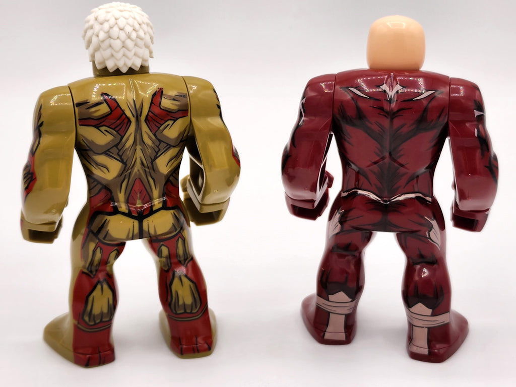 Attack on Titans TV Series Custom Minifigures Set 8pcs
