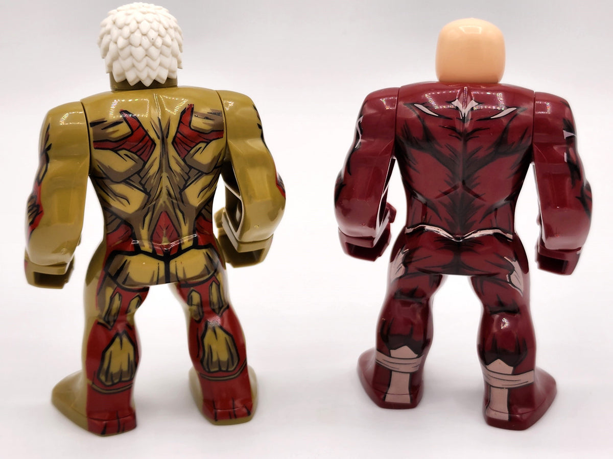 Attack on Titans TV Series Custom Minifigures Set 8pcs