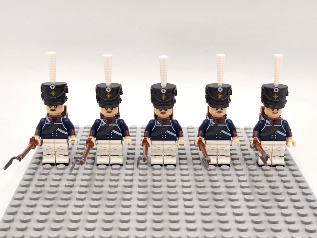 Prussian Guard Grendiers Custom 5 Minifigures Set N023