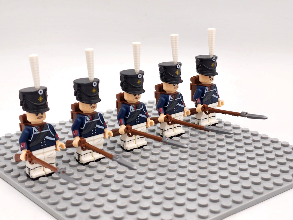 Prussian Guard Grendiers Custom 5 Minifigures Set N023