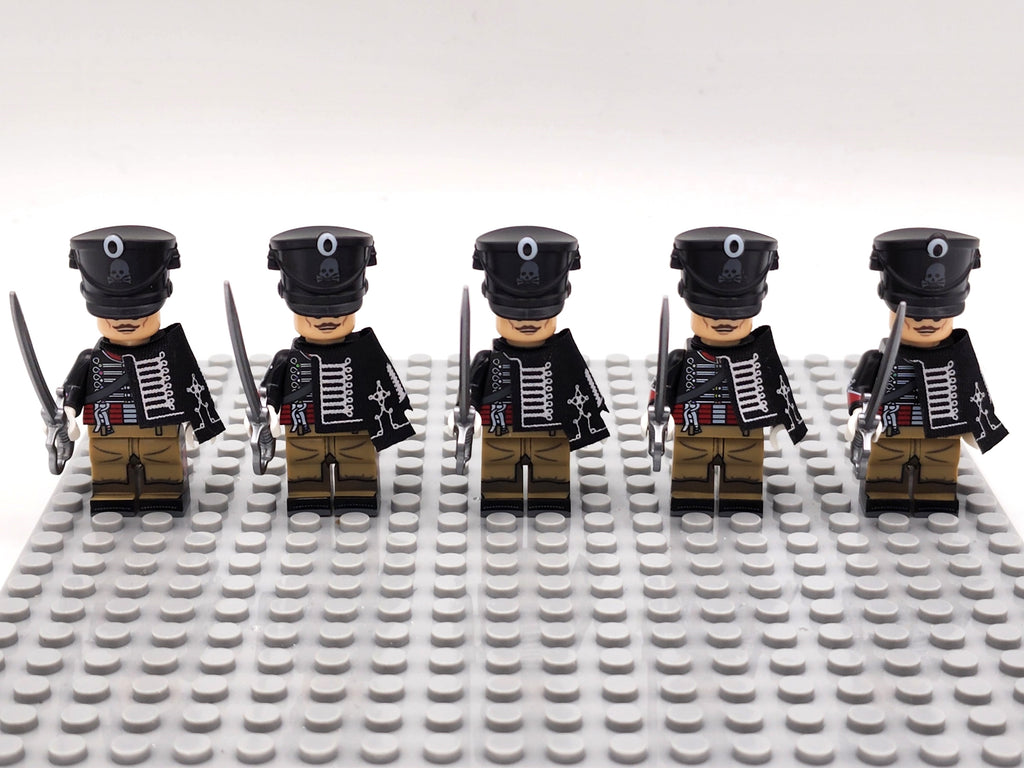 Prussian Totenkopf Hussars Custom 5 Minifigures Set N022
