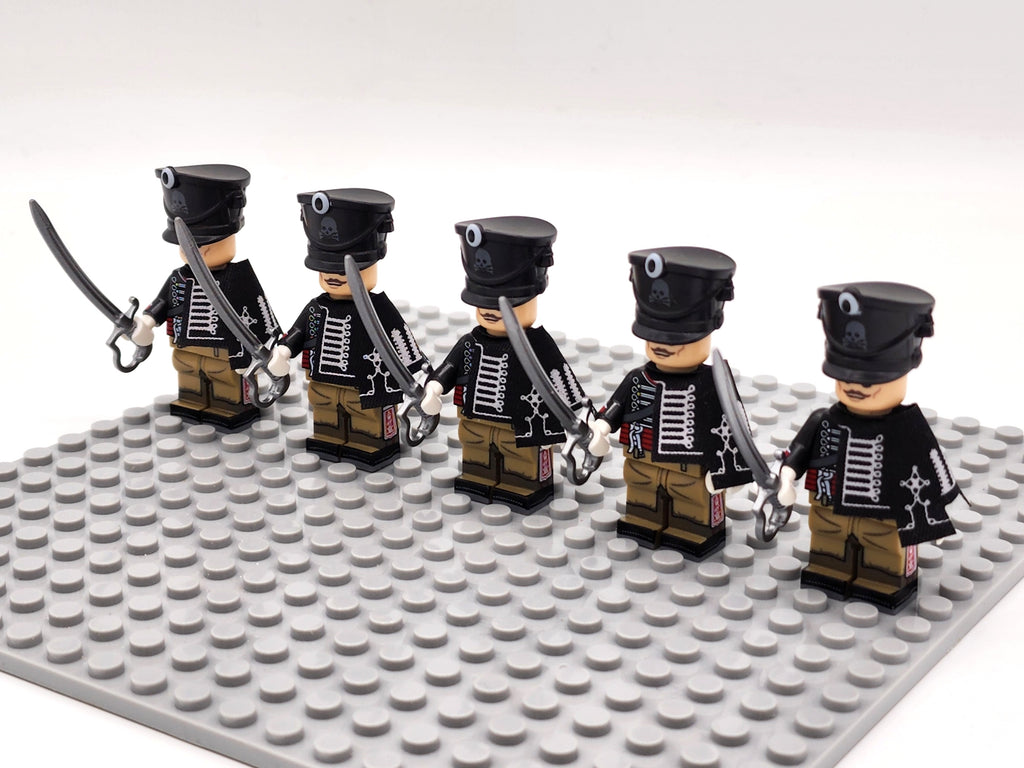 Prussian Totenkopf Hussars Custom 5 Minifigures Set N022