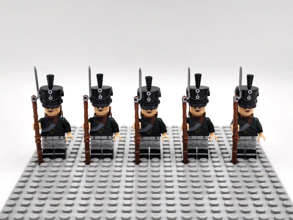 Prussian Silesian Chasseurs Custom 5 Minifigures Set N021