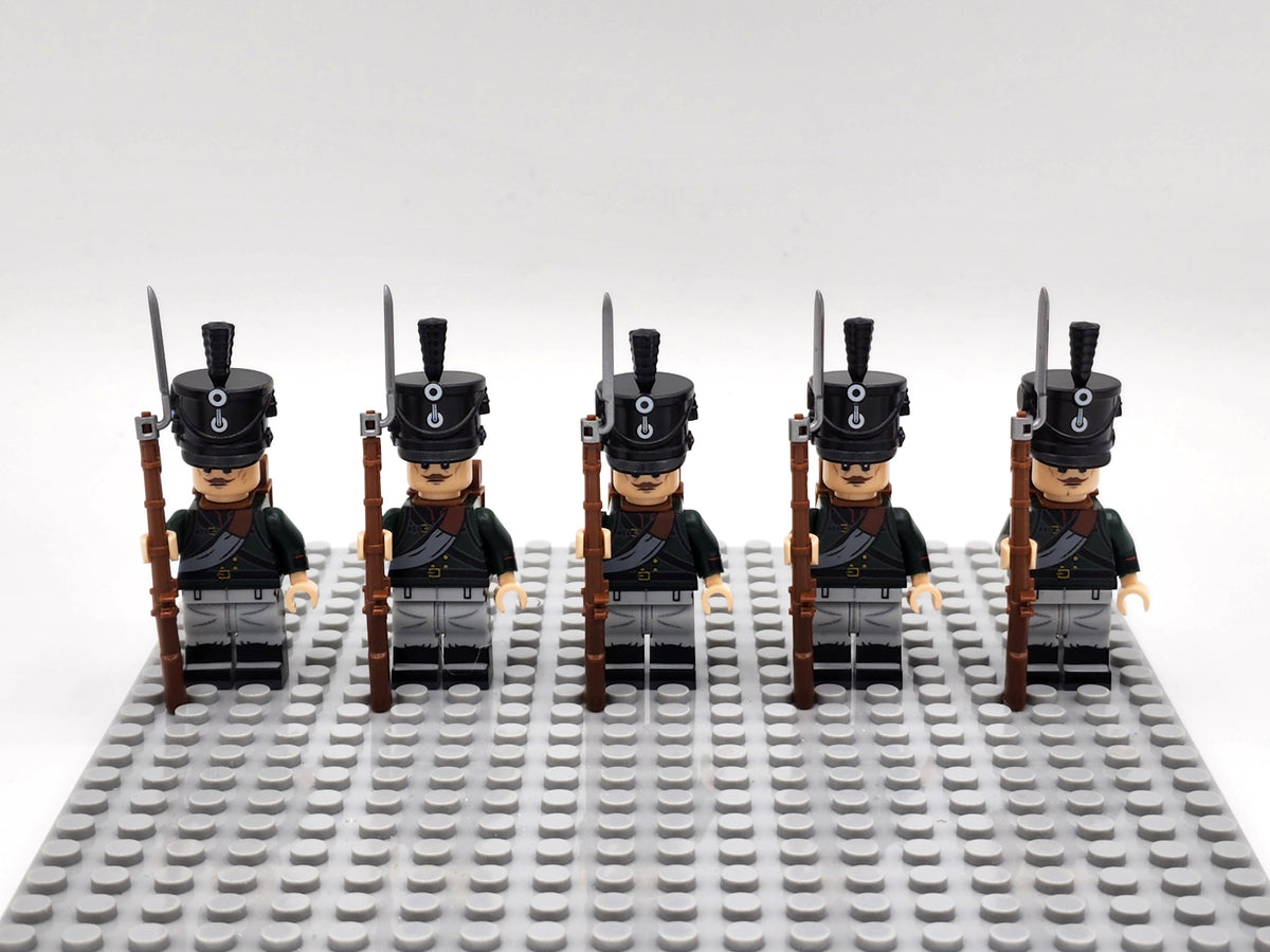 Prussian Silesian Chasseurs Custom 5 Minifigures Set N021