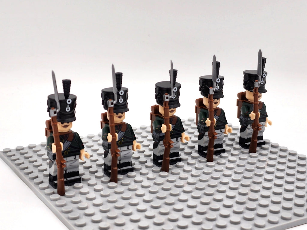 Prussian Silesian Chasseurs Custom 5 Minifigures Set N021
