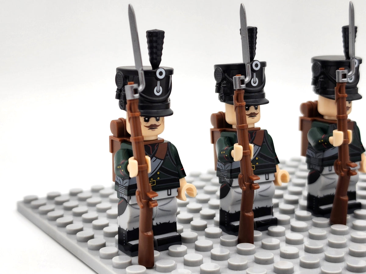 Prussian Silesian Chasseurs Custom 5 Minifigures Set N021