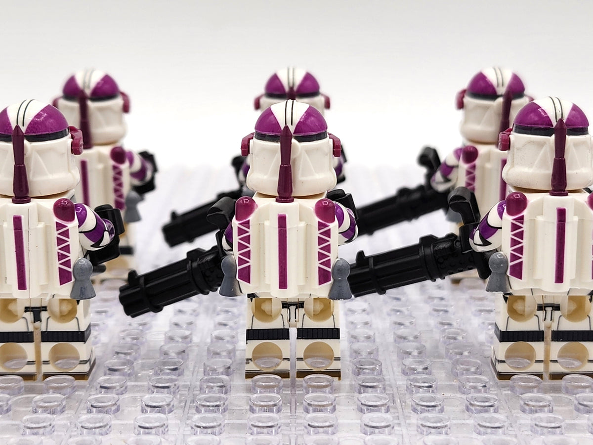 Star Wars 21st Nova Corps Clone Trooper Gunners Custom Minifigures Set WM