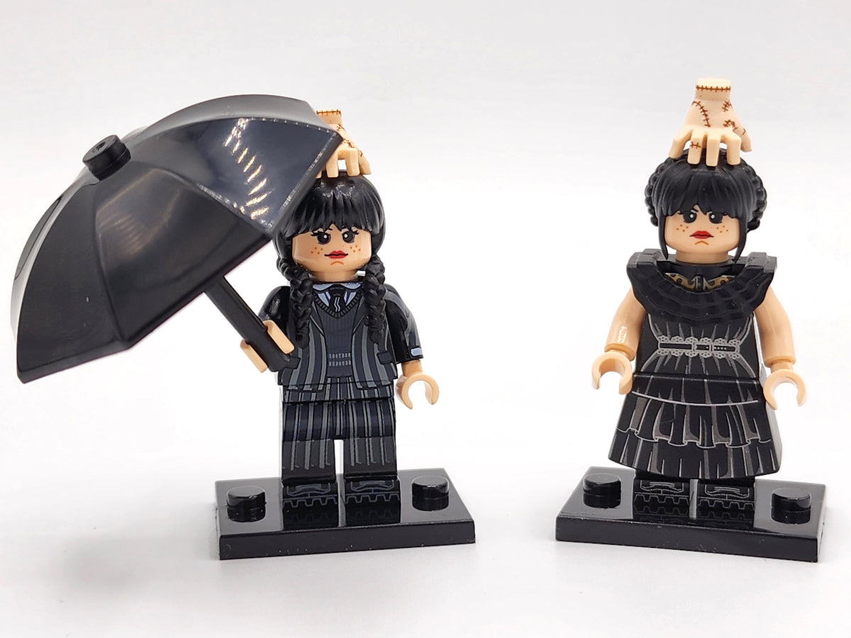Wednesday TV Series Custom 2 Minifigures