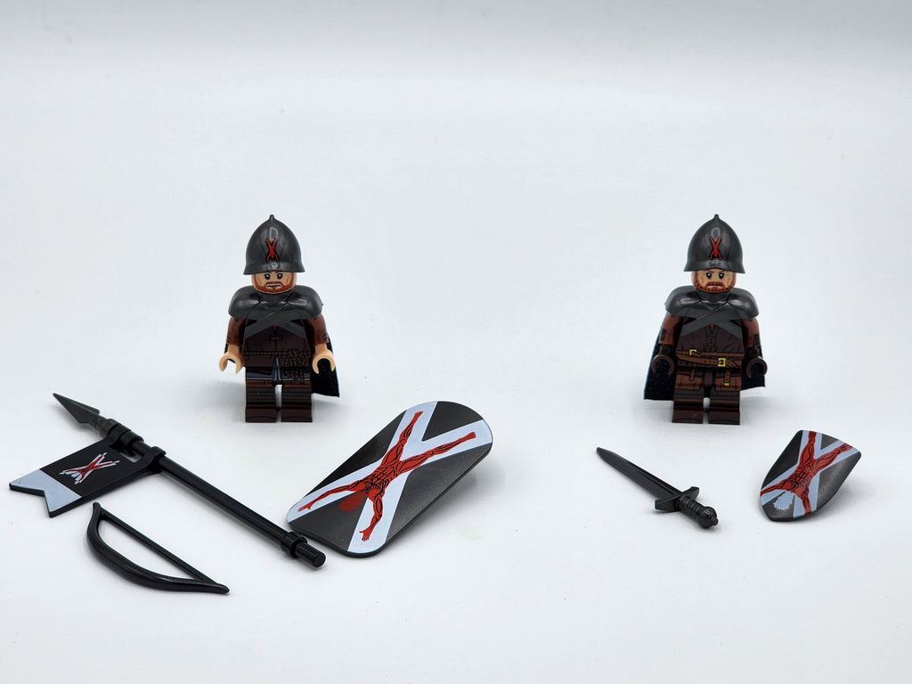 Game of Thrones House Bolton of the Dreadfort Army Custom Minifigures Set