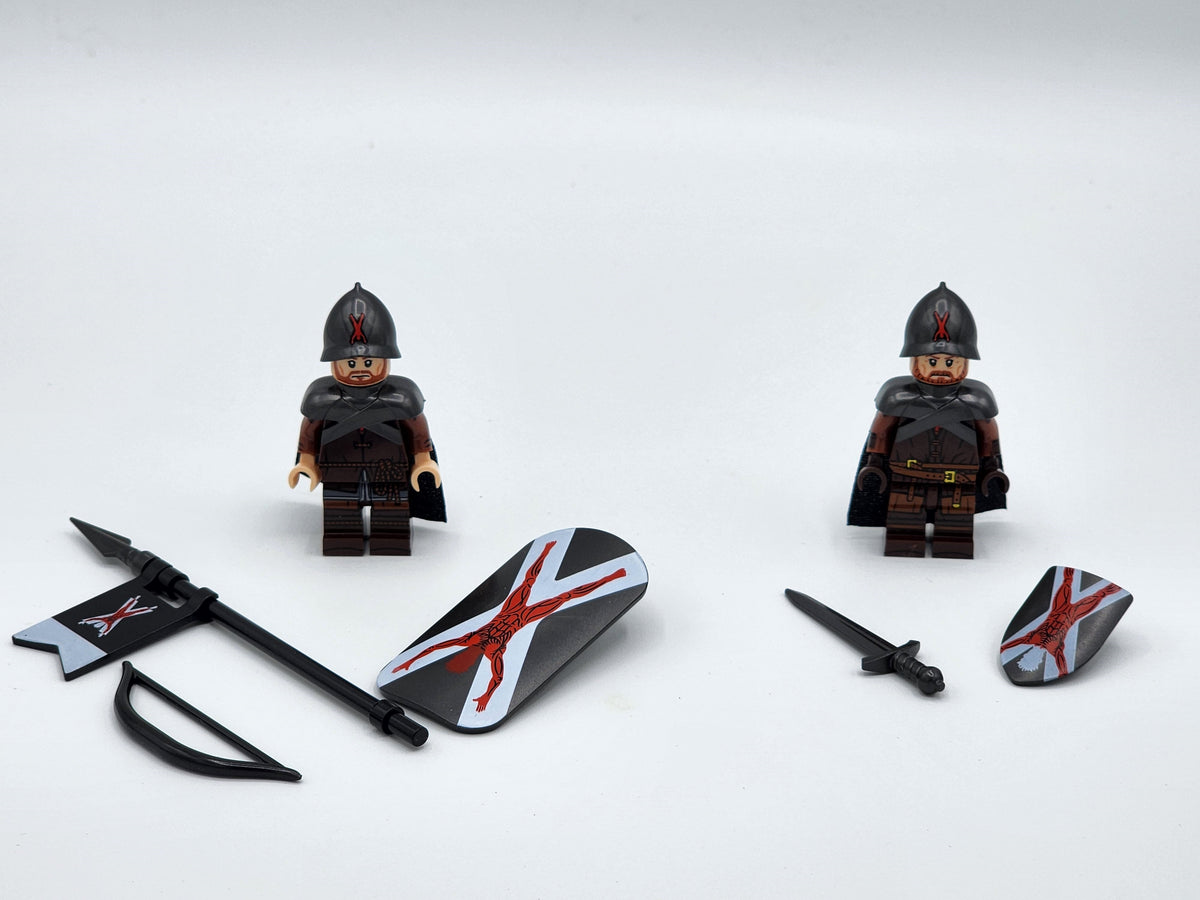 Game of Thrones House Bolton of the Dreadfort Army Custom Minifigures Set