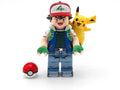 Pokemon Ash and Pikachu Custom Minifigure