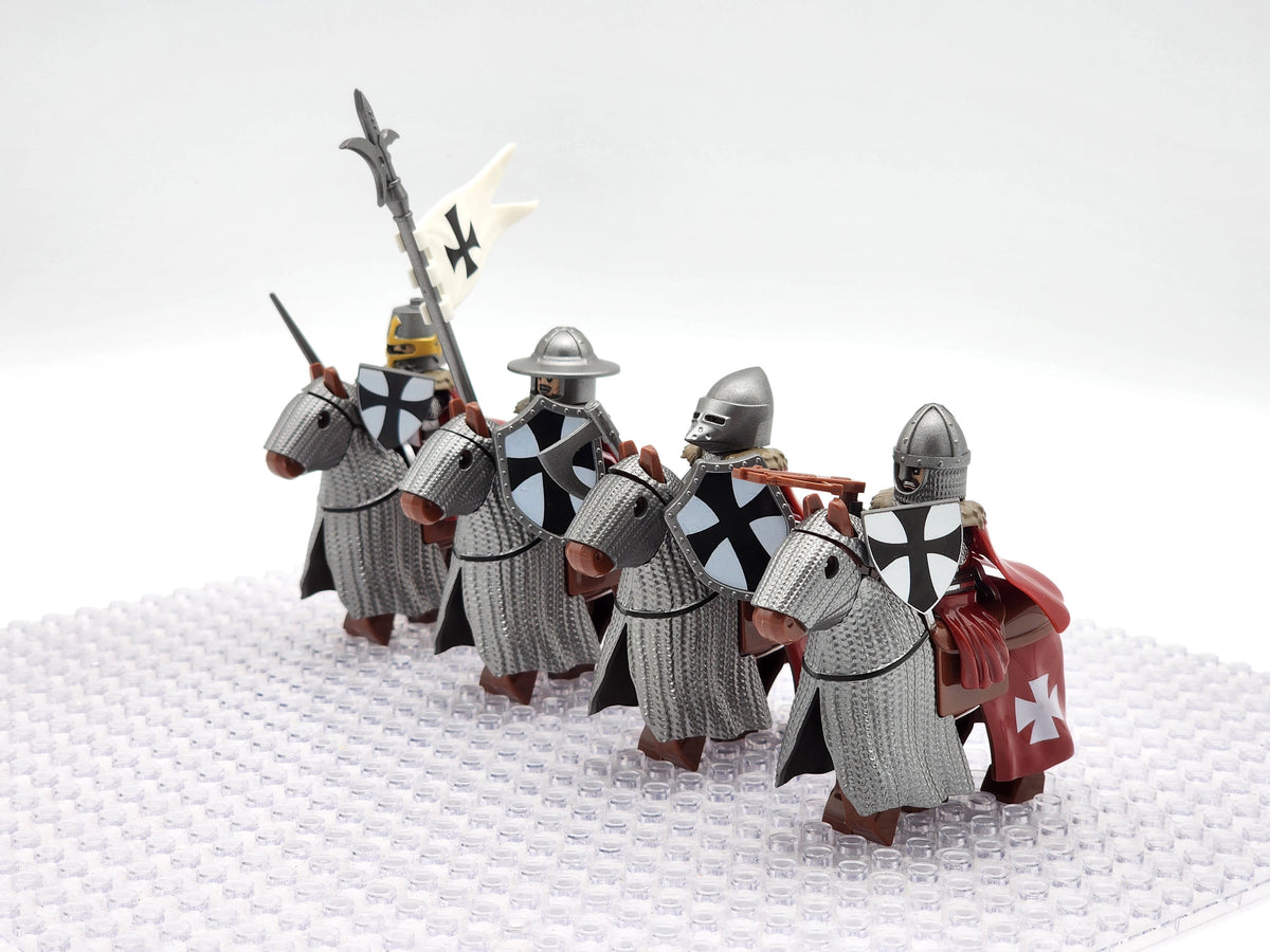 Mounted Knights of Tripoli Armored Warhorse Set