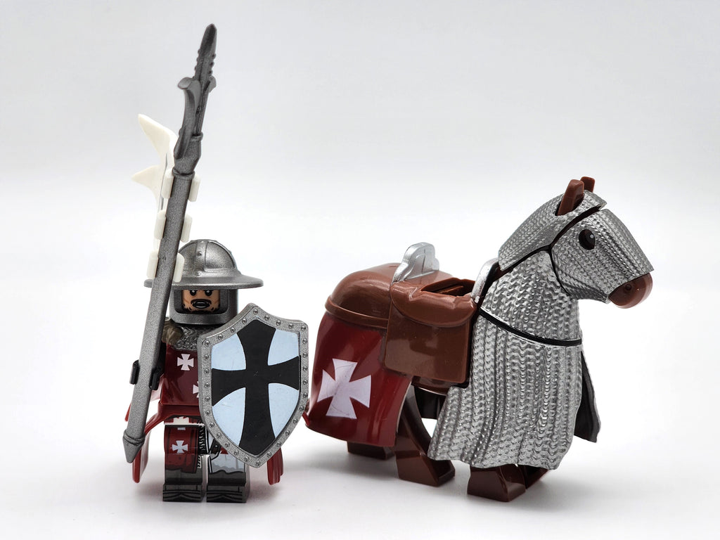 Mounted Knights of Tripoli Armored Warhorse Set
